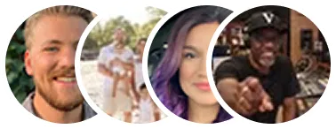 Customer review avatars